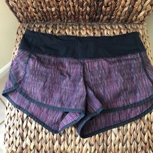Lululemon speed shorts. Great condition. Size 4